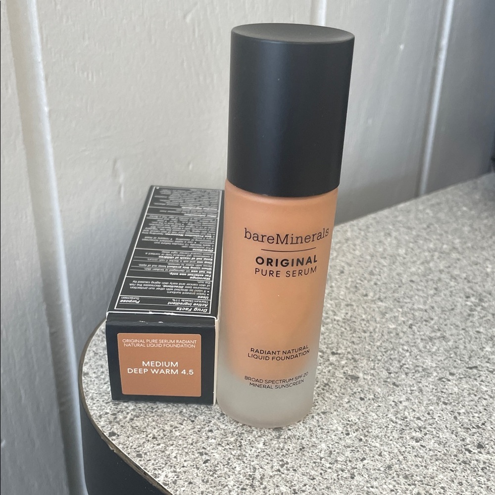 bareMinerals Original Pure Serum Foundation - Medium Deep 4.5
